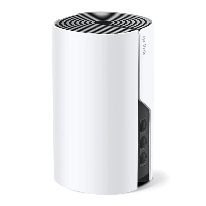 TP-Link Deco S7 single unit mesh Wi-Fi front view white design
