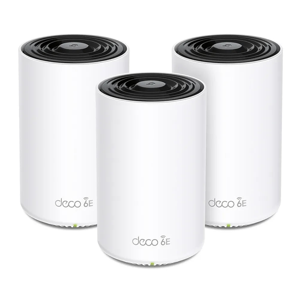 TP-Link Deco XE75 Pro AXE5400 Whole Home Mesh WiFi 6E System with 2.5G Port (3-Pack)
