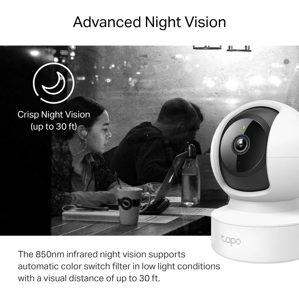TP-Link Tapo C212 Pan/Tilt Home Security Wi-Fi Camera