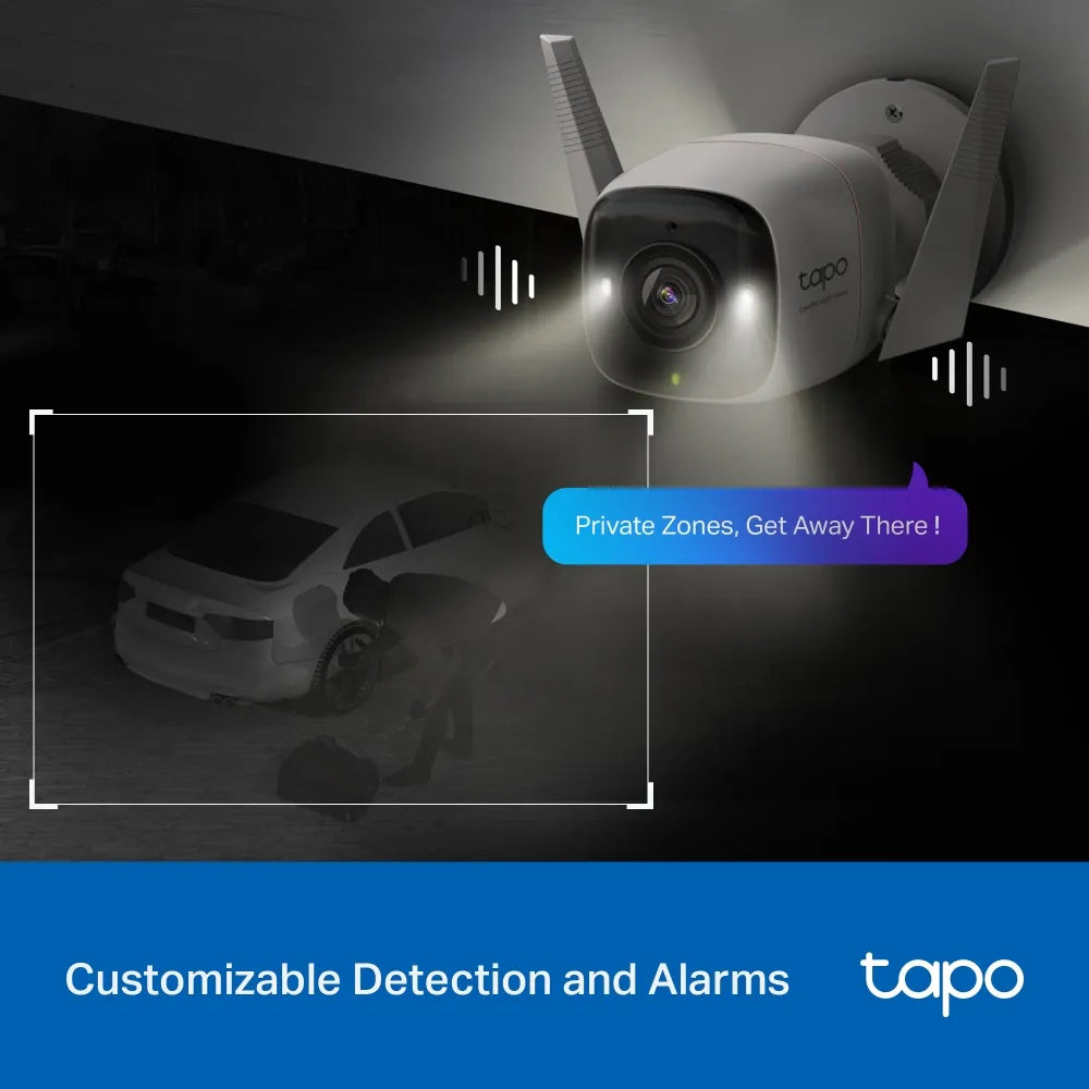 TP-Link Tapo C325WB ColorPro Outdoor Security Wi-Fi Camera