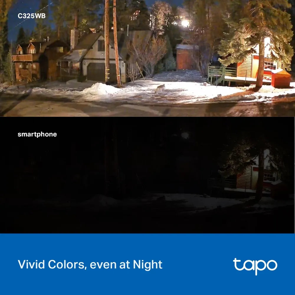 TP-Link Tapo C325WB ColorPro Outdoor Security Wi-Fi Camera