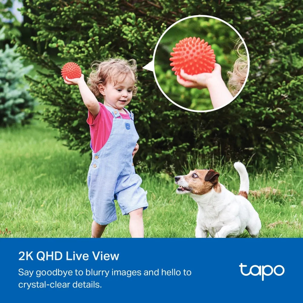 TP-Link Tapo C425 KIT 2K QHD 4MP Solar-Powered Security Camera Kit