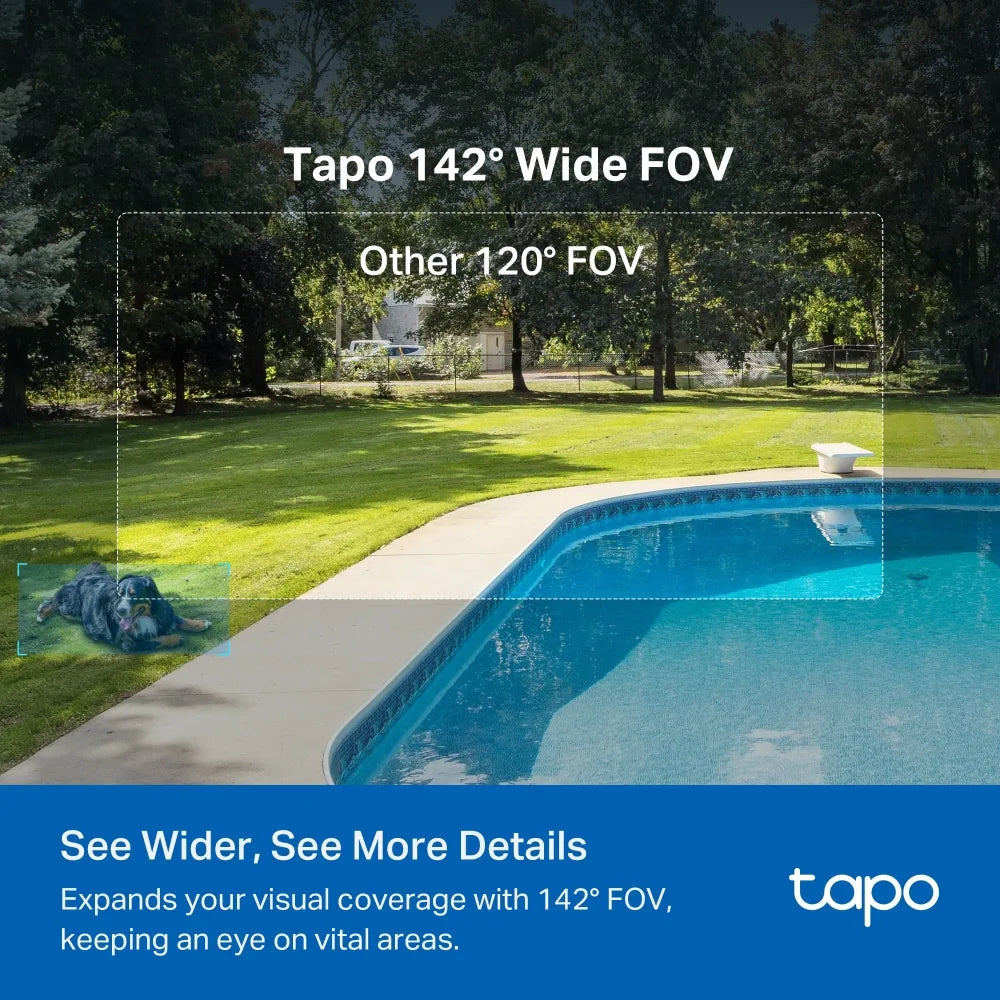 TP-Link Tapo C425 KIT 2K QHD 4MP Solar-Powered Security Camera Kit