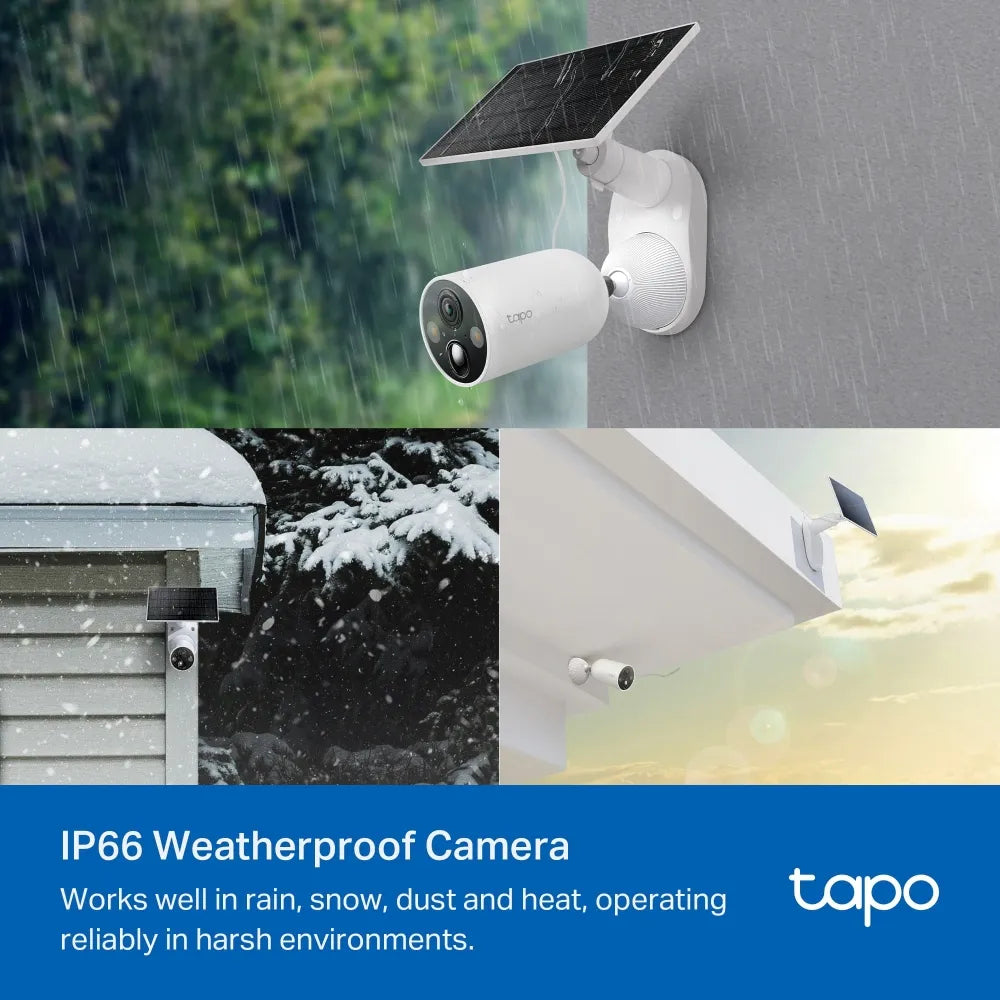 TP-Link Tapo C425 KIT 2K QHD 4MP Solar-Powered Security Camera Kit