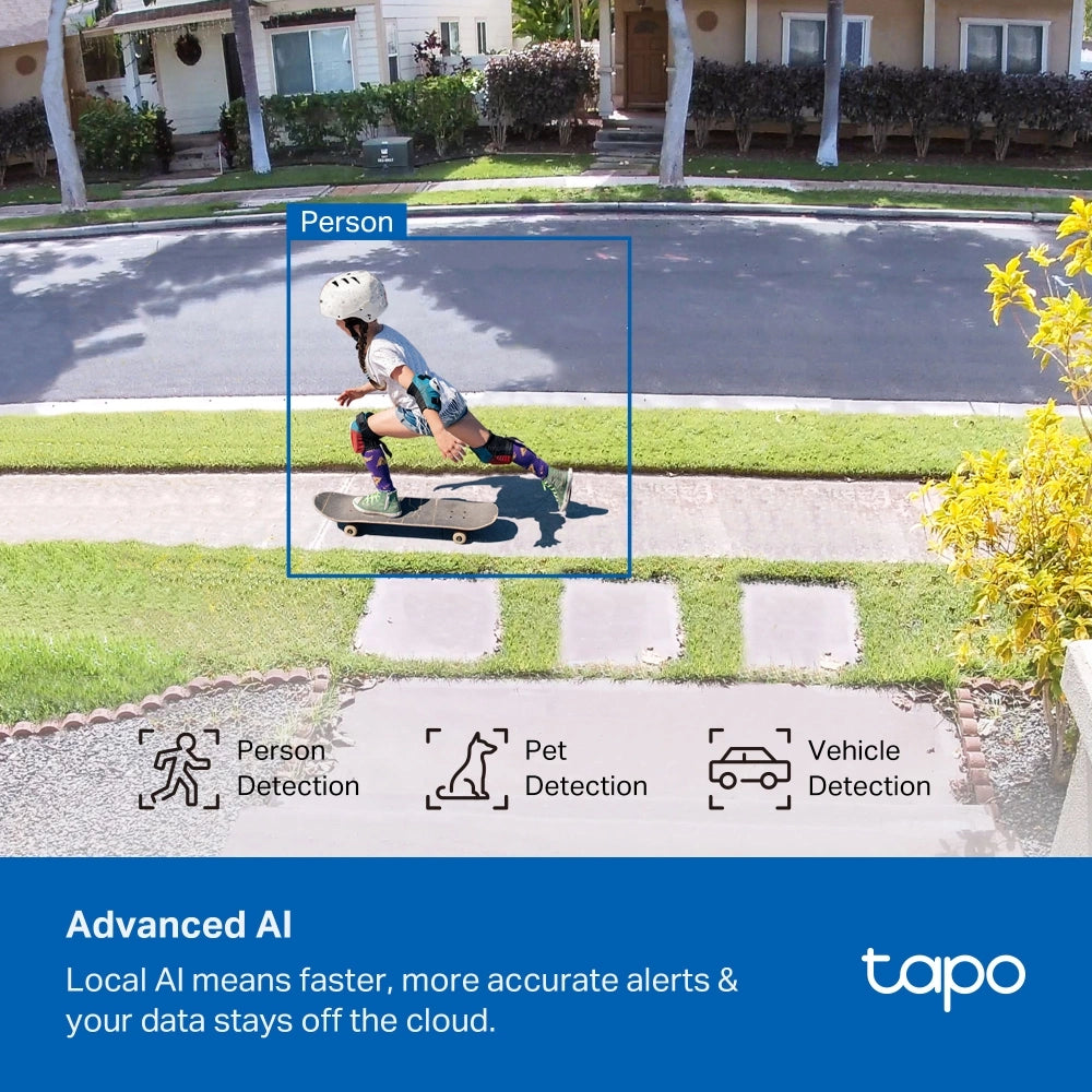 TP-Link Tapo C465 Battery-Powered Security Camera with Built-In Solar Panel