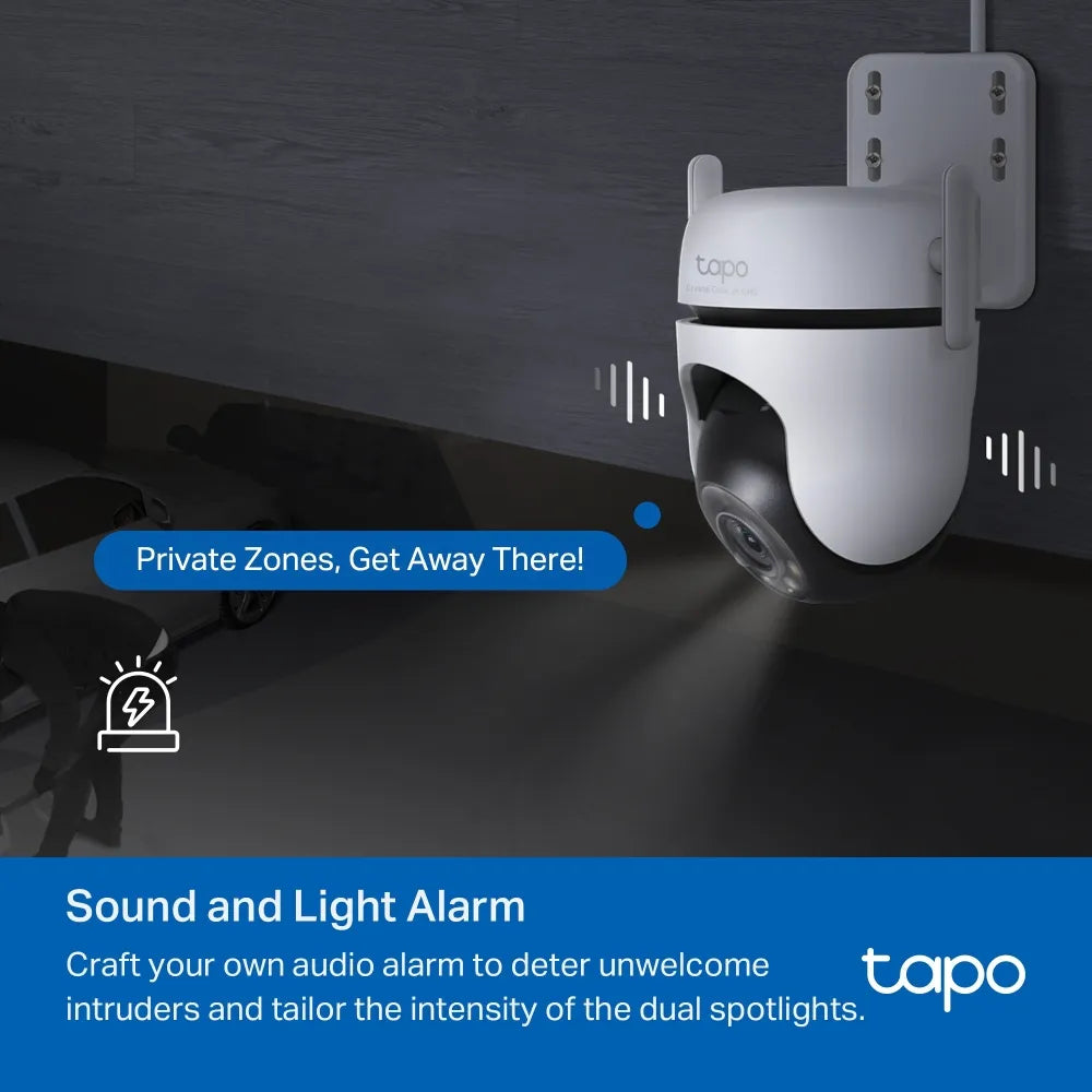 TP-Link Tapo C520WS Outdoor Pan/Tilt Security Wi-Fi Camera