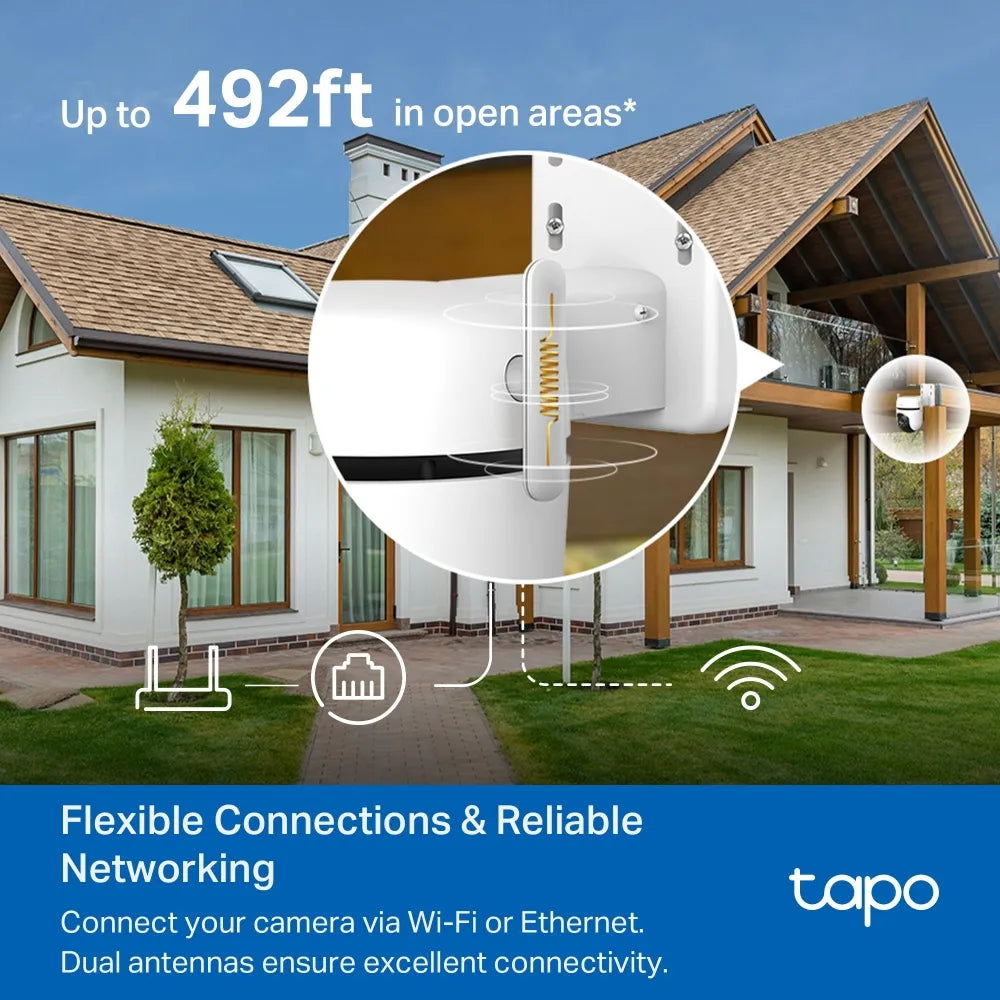 TP-Link Tapo C530WS Outdoor Pan/Tilt Security Wi-Fi Camera