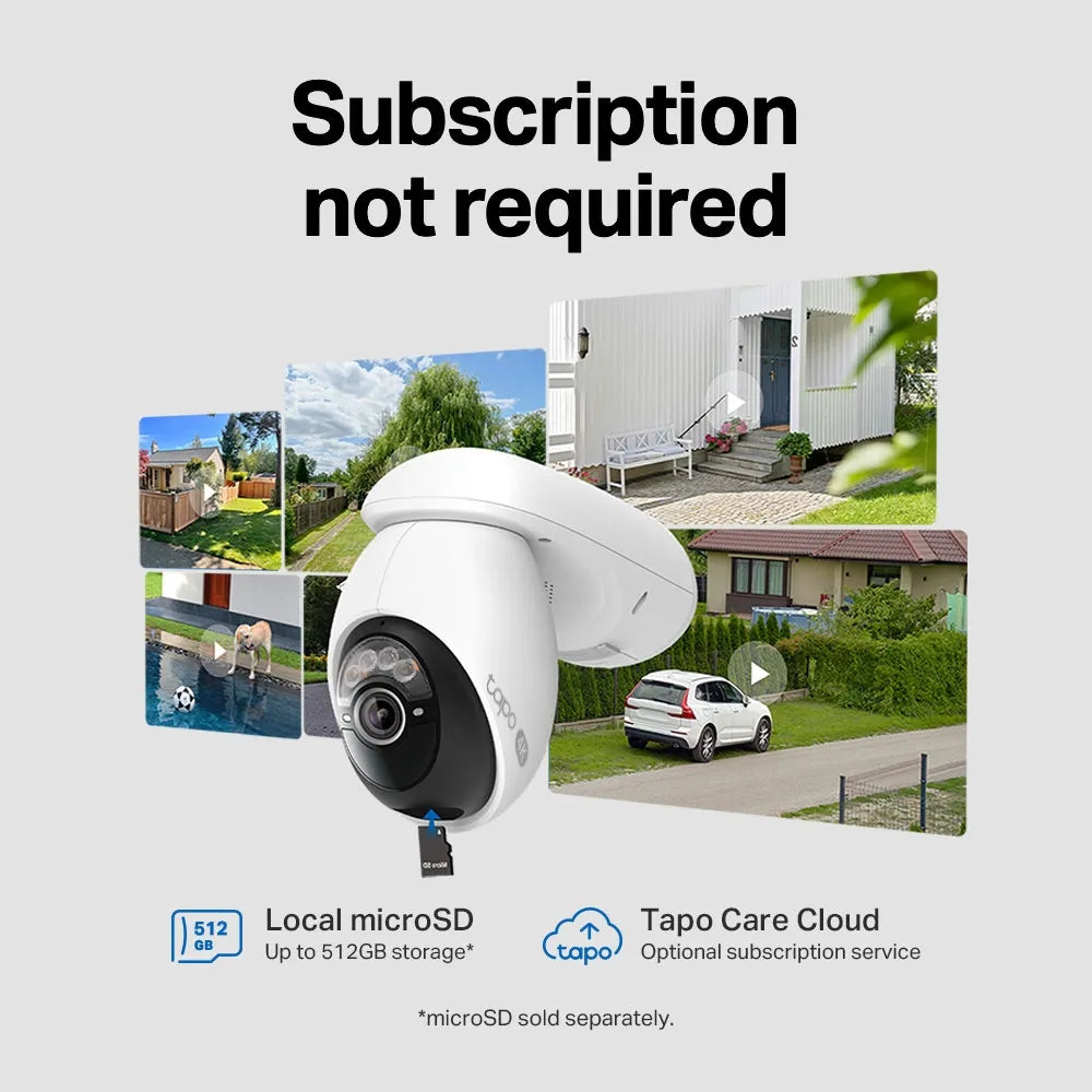 TP-Link Tapo C660 KIT Solar-Powered Pan/Tilt Security Camera Kit