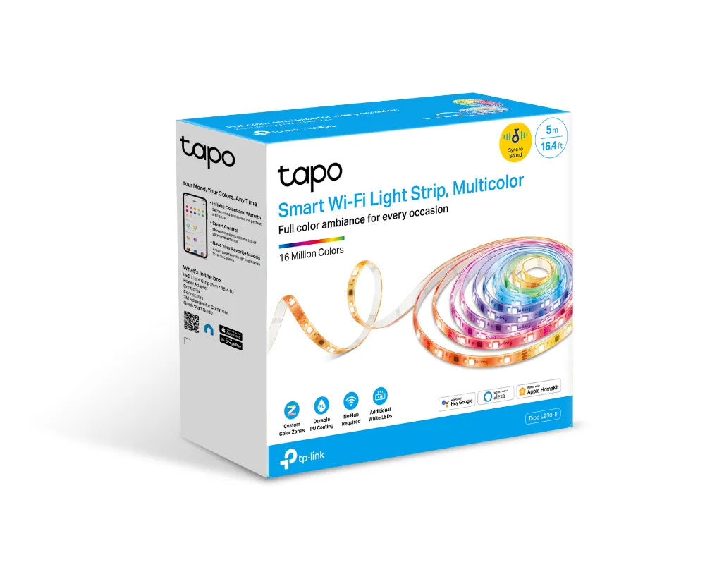 TP-Link Tapo L930-5 Smart Wi-Fi Light Strip Multicolor