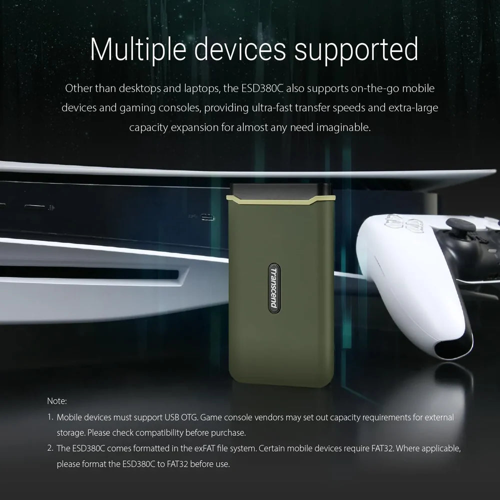 Transcend ESD380C 2000MB/s Portable SSD