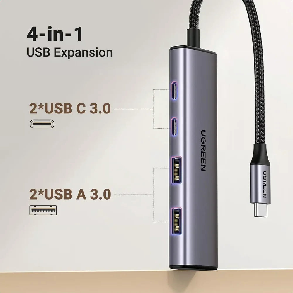 UGREEN CM473 15395 USB-C HUB 4-Port
