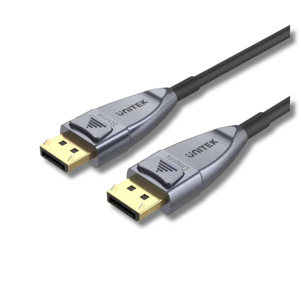 UNITEK C1615GY 5M 8K DisplayPort 1.4 Fiber Optic Cable