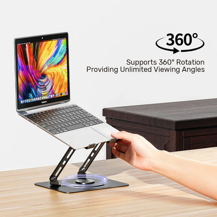 UNITEK Adjustable Laptop Stand with Detachable Cooling Fan