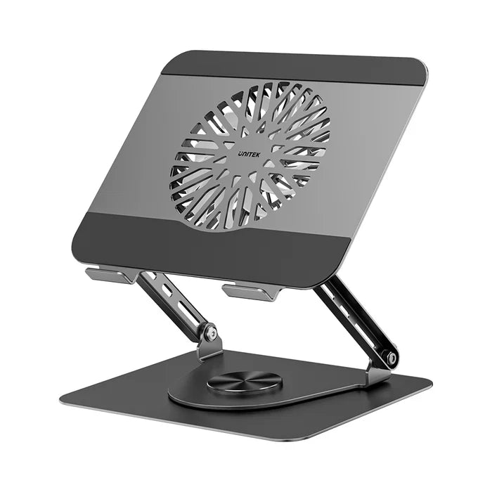 UNITEK Adjustable Laptop Stand with Detachable Cooling Fan