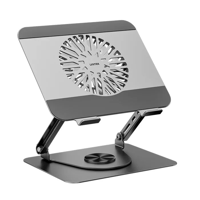 UNITEK Adjustable Laptop Stand with Detachable Cooling Fan