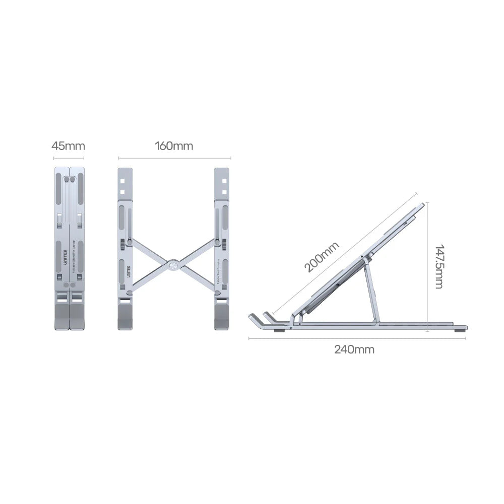 Unitek OT155SL Mechanical Foldable Laptop Stand