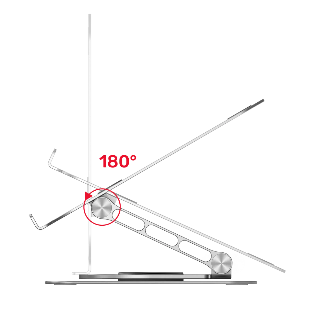 Unitek OT180SL01 Adjustable Laptop Stand with 360° Rotating Base