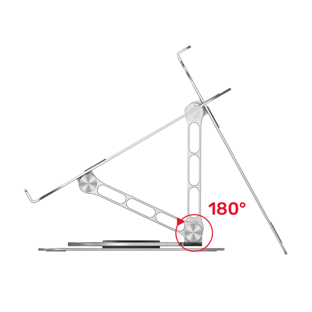Unitek OT180SL01 Adjustable Laptop Stand with 360° Rotating Base