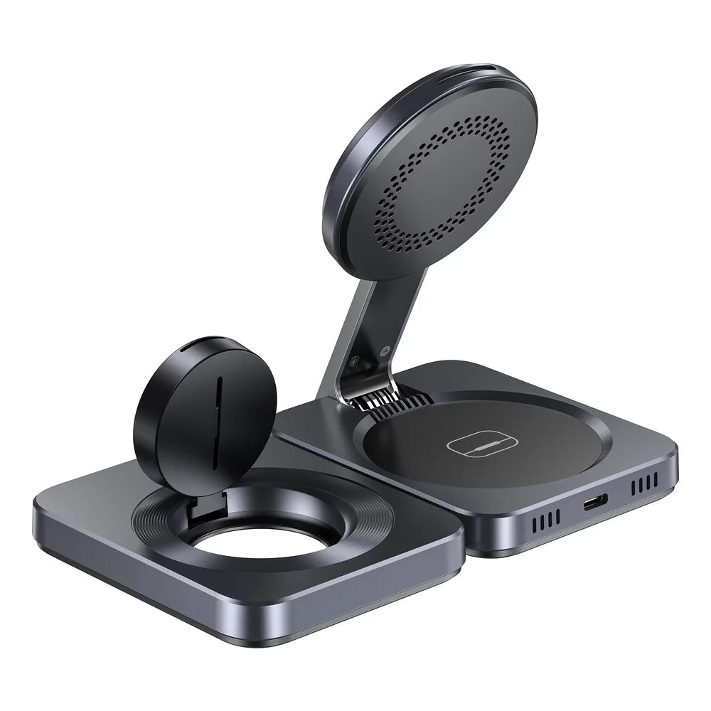 Unitek Qi2 Foldable 3-in-1 Wireless Charging Station