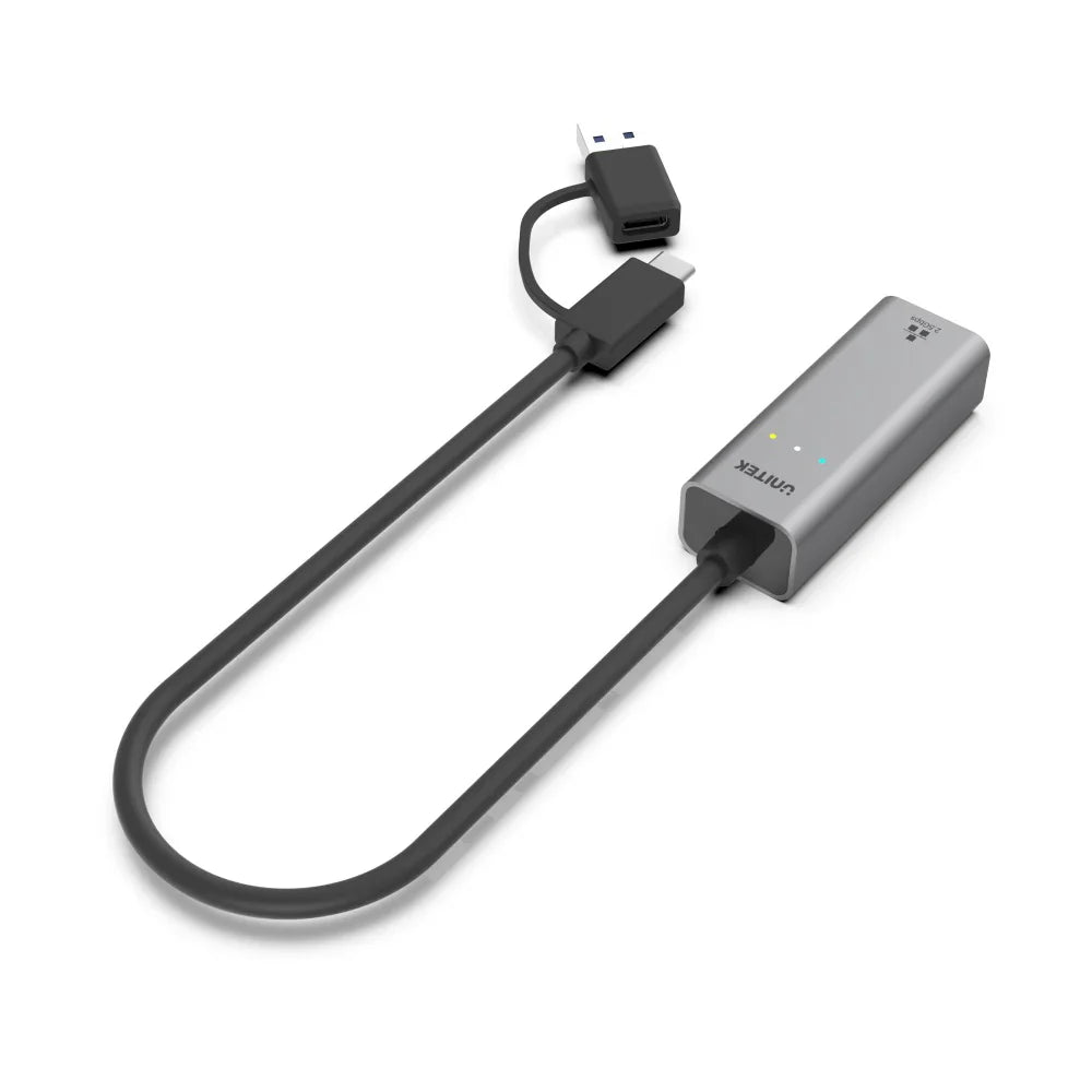 UNITEK U1313C USB-C / USB-A to 2.5G Ethernet Adapter