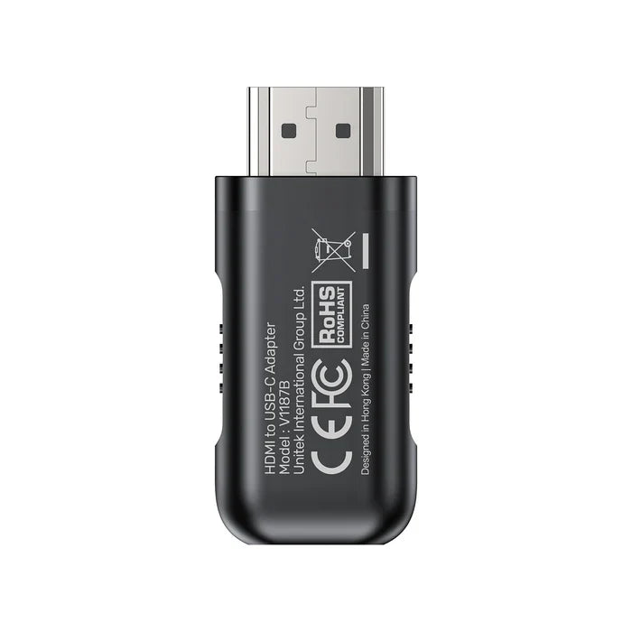 UNITEK V1187BBK01 HDMI to USB-C 4K@60Hz Video Adapter