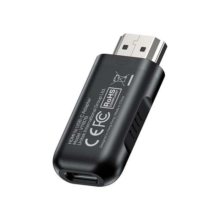 UNITEK V1187BBK01 HDMI to USB-C 4K@60Hz Video Adapter