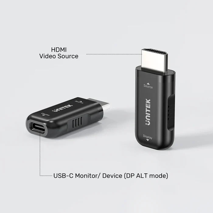 UNITEK V1187BBK01 HDMI to USB-C 4K@60Hz Video Adapter