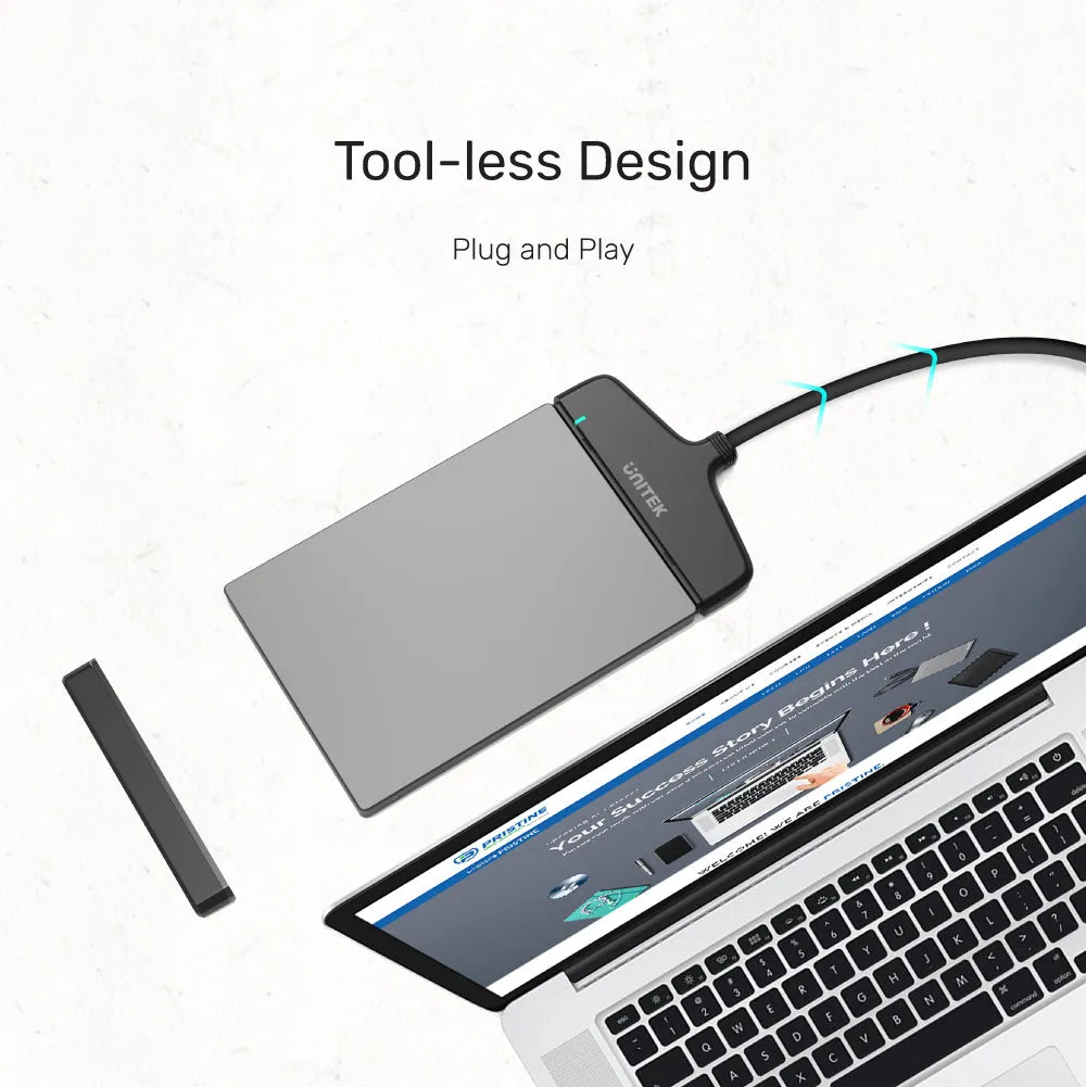 UNITEK Y-1096A SmartLink Manta C USB-C to 2.5-inch SATA III Adapter