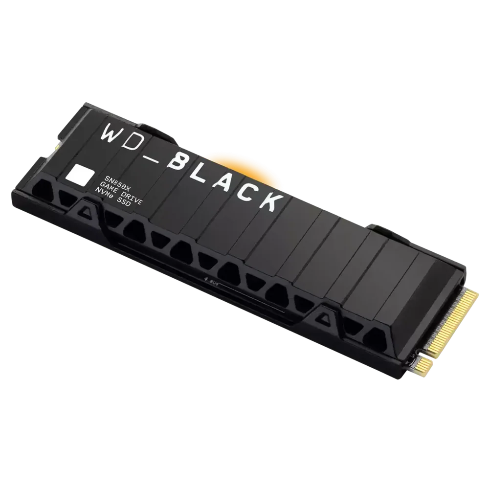 WD_BLACK SN850X with Heatsink PCIe Gen4 NVMe SSD