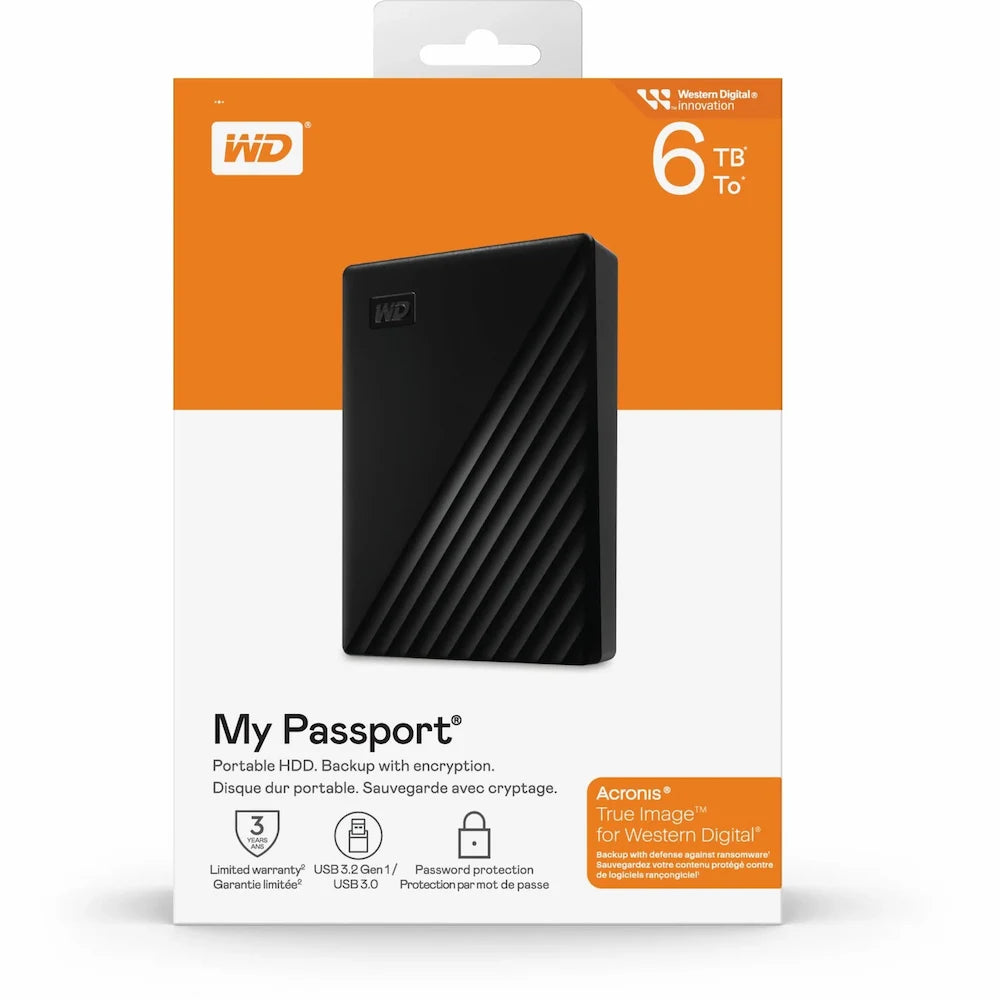 WD My Passport Portable HDD